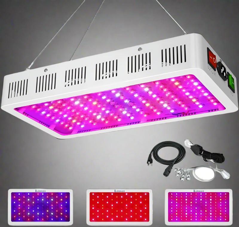 1500W Full Spectrum LED Grow Light | Veg & Bloom Mode | Daisy Chain ...