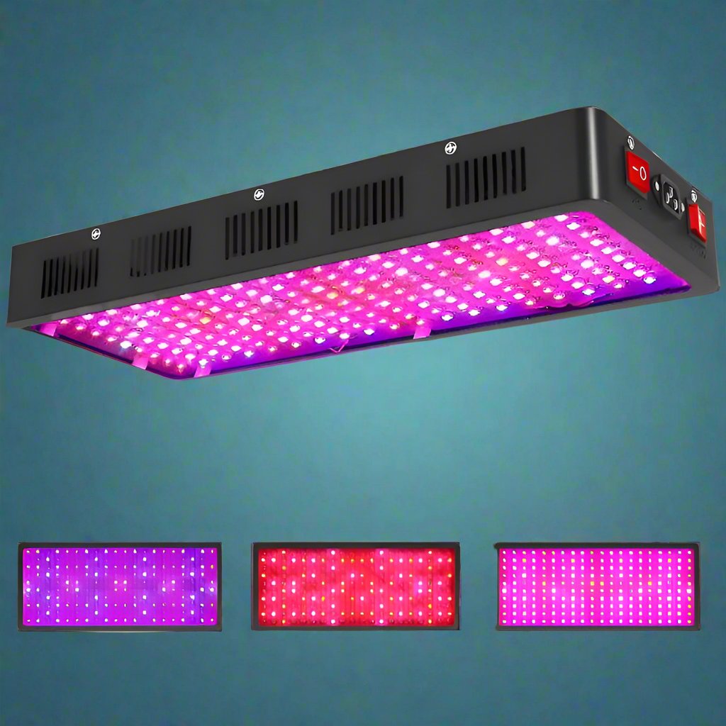 Full Spectrum Grow Light for Plants - Daisy Chain | Veg & Bloom Mode ...
