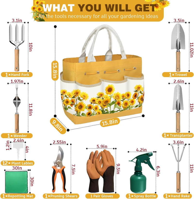 women's garden tool set 22Pcs Gardening Tools Set for Women