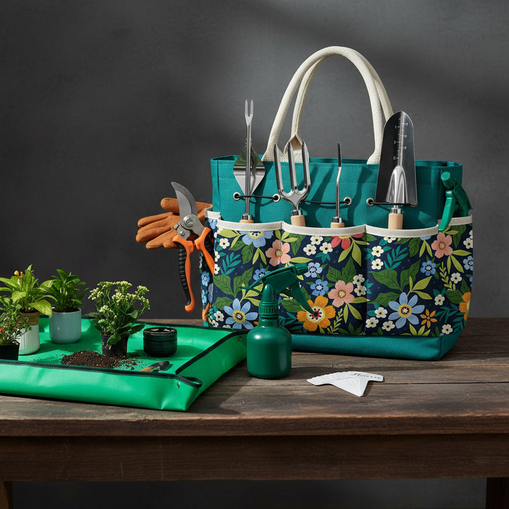 22Pcs Gardening Tools Set for Women | Gift Set with Tote