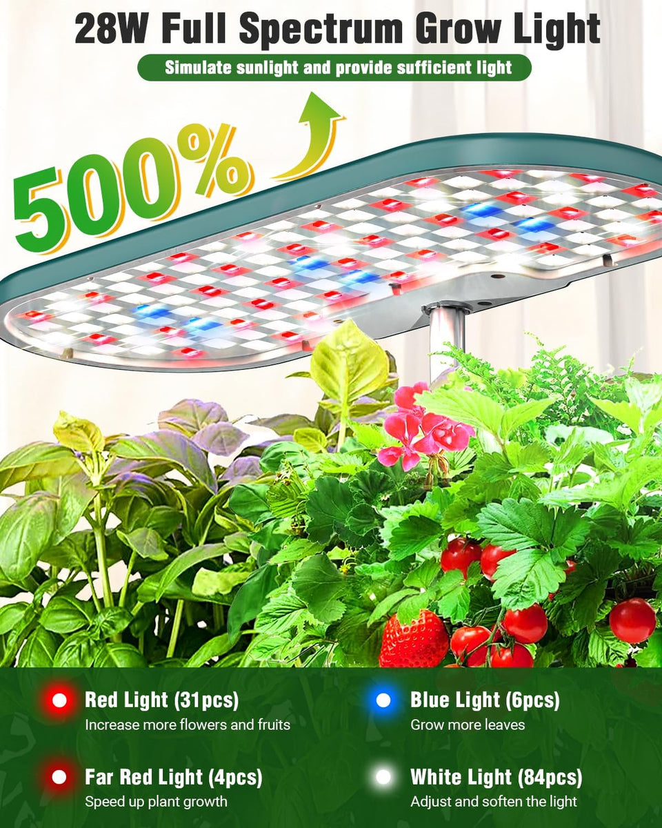 16 plant hydroponic system 16-Pod Hydroponics Growing System