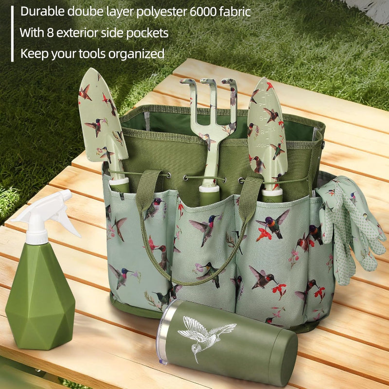 Gardening Gifts for Women – Heavy Duty Garden Tool Set Floral Design –  AMAZING GARDEN