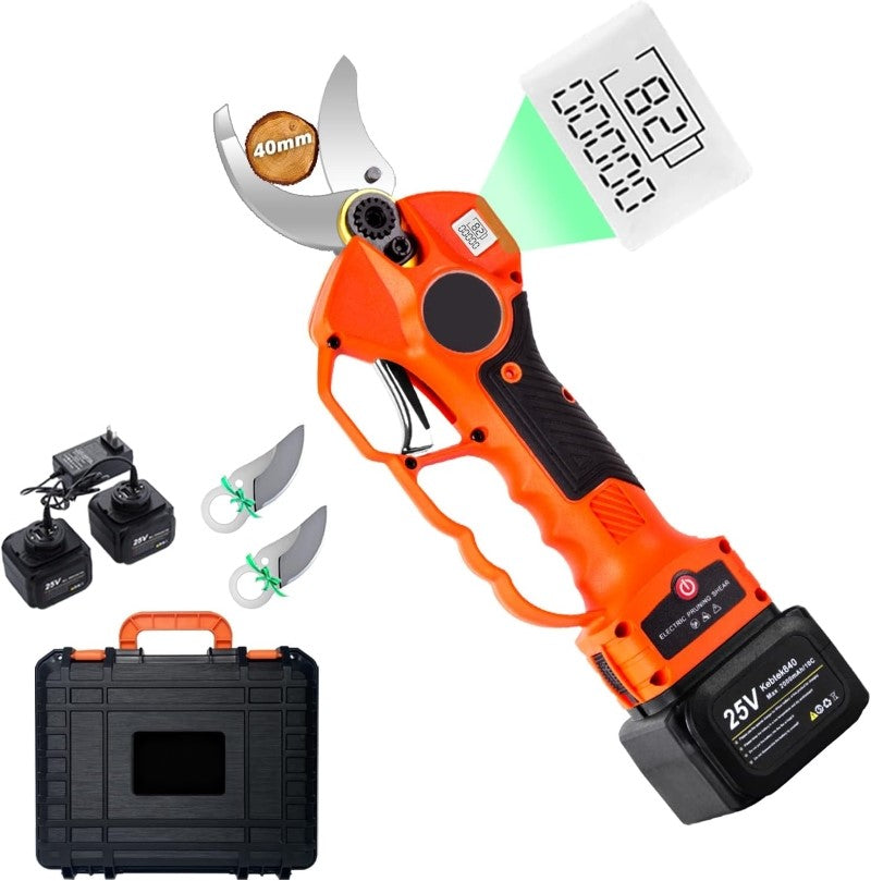 electric garden scissors Cordless Electric Pruning Shears | Sharp 20V Power Shears