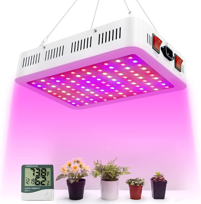 phlizon newest 1200w led plant grow light Full Spectrum LED Grow Light | Veg & Bloom Mode
