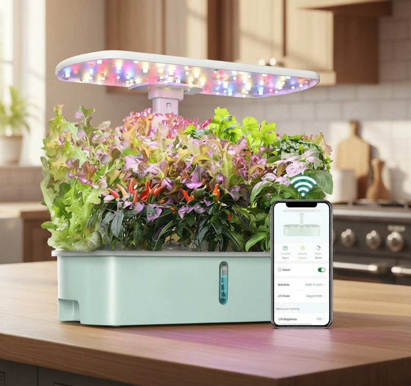 Smart Hydroponics Growing System - WiFi & App Control