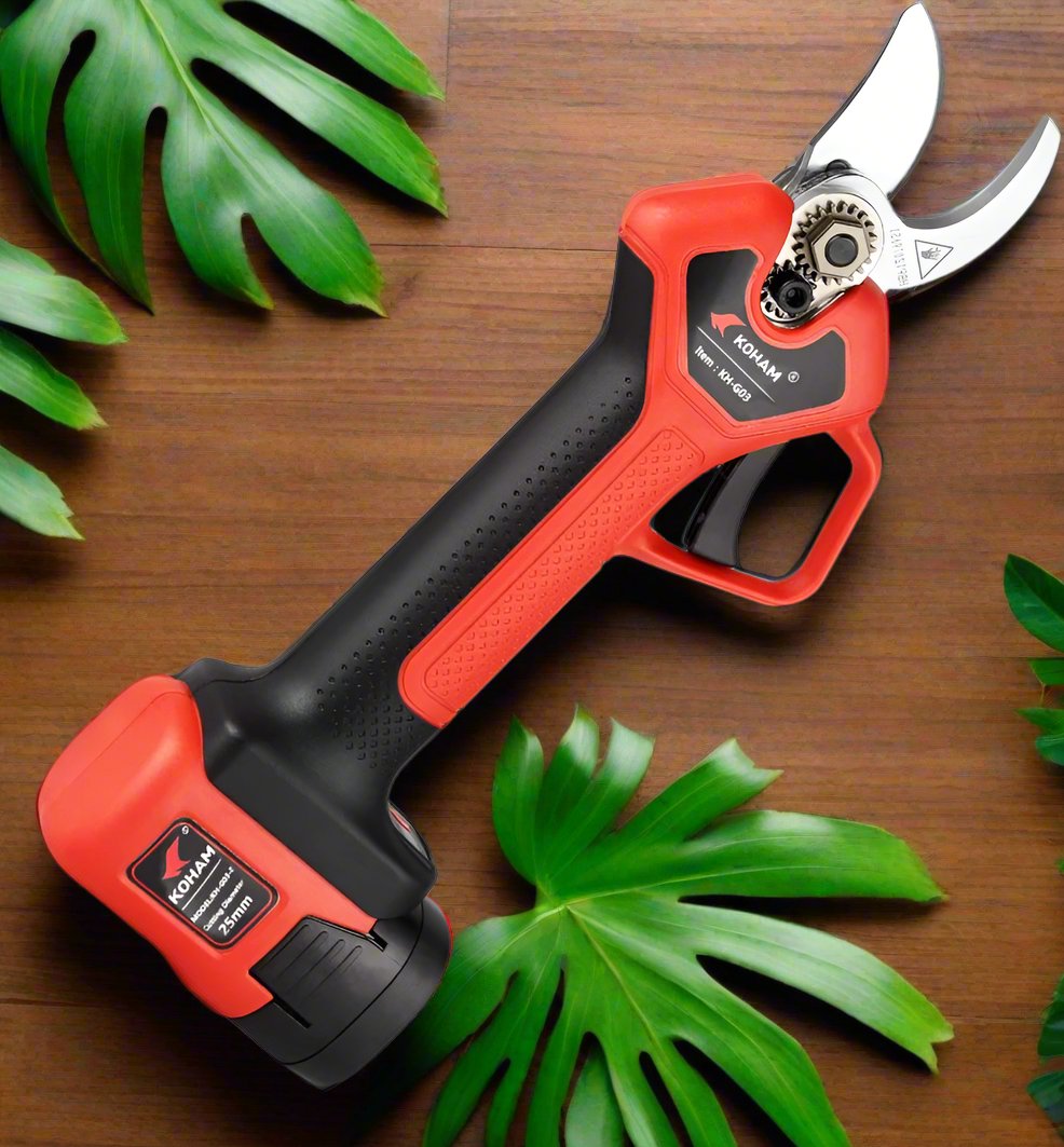 garden scissors electric Cordless Electric Pruning Shears | Sharp 20V Power Shears
