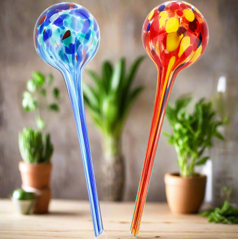 Aqua Globes AG011706 Glass Plant Watering Bulbs, 2-Pack