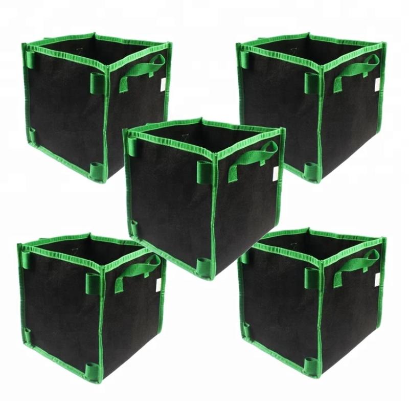 3 gallon square plant pots Square Grow Pots